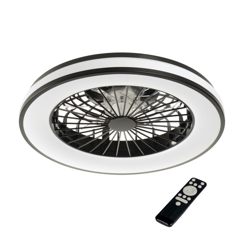 Ventilateur de plafond PLAVE LED CCT 48W Ø48.5cm