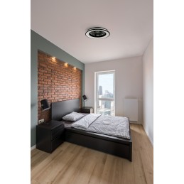 Ventilateur de plafond PLAVE LED CCT 48W Ø48.5cm