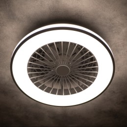 Ventilateur de plafond PLAVE LED CCT 48W Ø48.5cm
