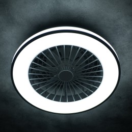 Ventilateur de plafond PLAVE LED CCT 48W Ø48.5cm